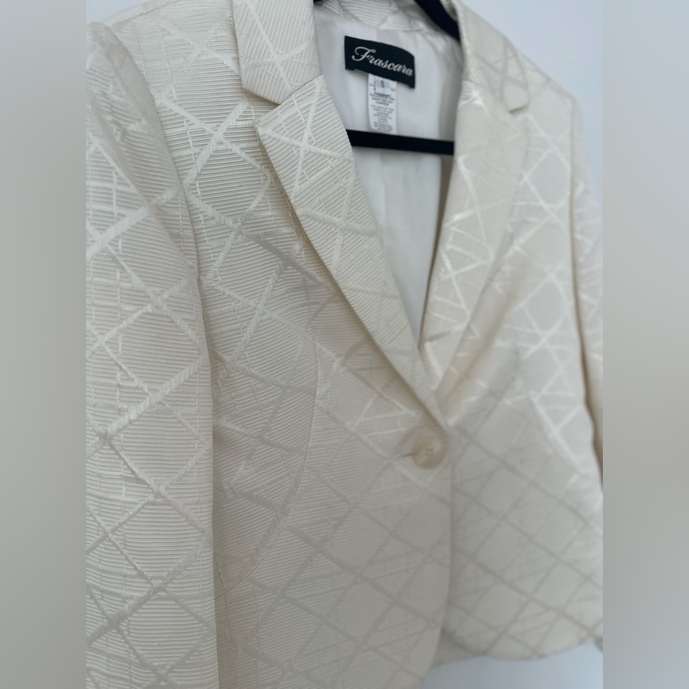 Vintage Frascara Skirt & Blazer Set | Tailored Skirt Suit | Office / Workwear - Picture 10 of 12
